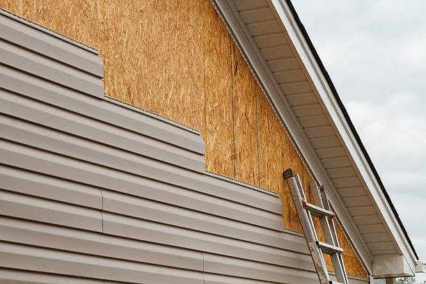 Professional Vinyl Siding technician working in Waverly, TN